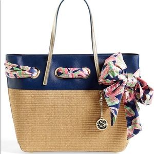 Lilly Pulitzer Resort Straw Tote